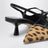 Didi 45 slingback in leopard print pony skin