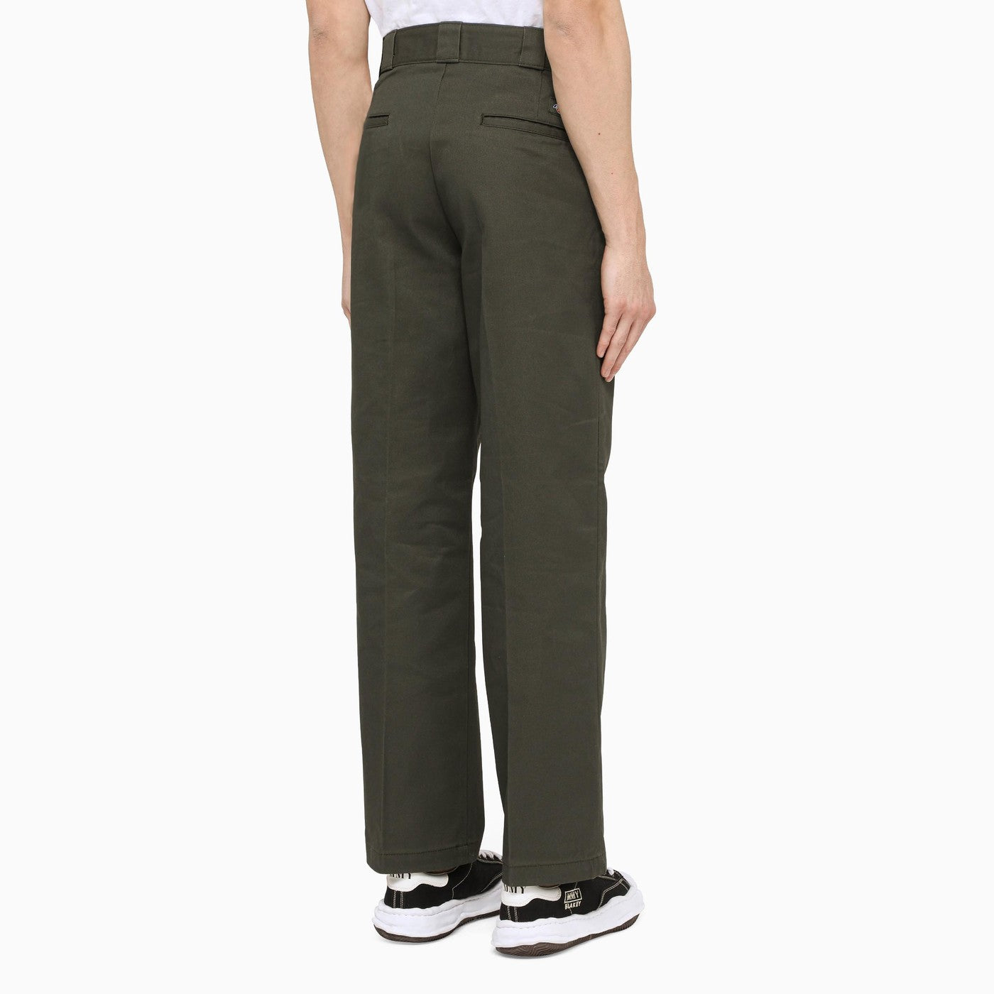 Pantalone a gamba dritta 874 verde oliva