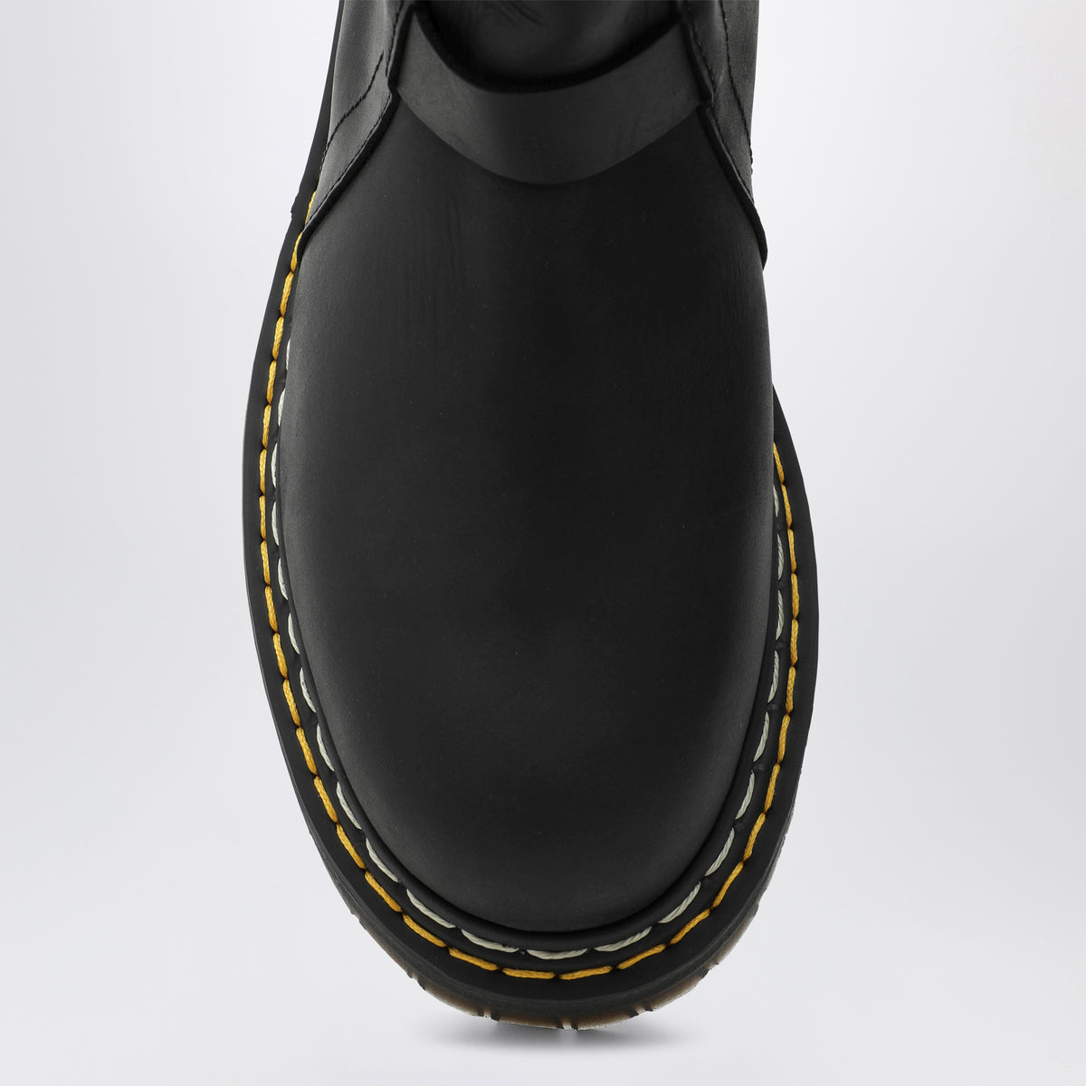 Black Quad Sole Pull-On high-top boots