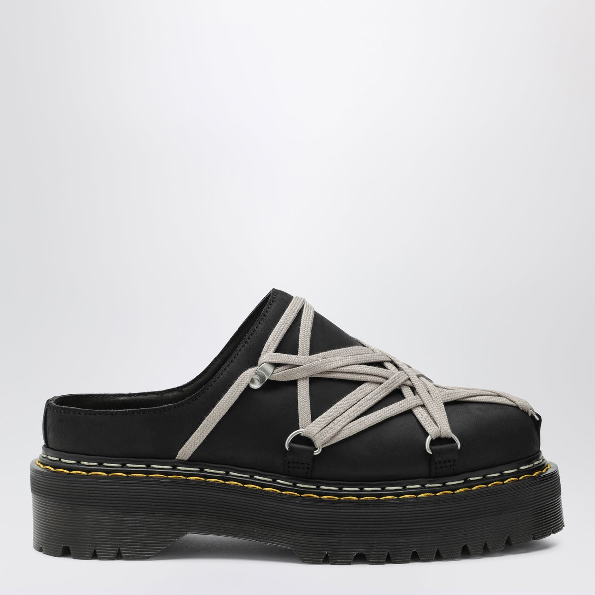 Mules Quad Sole Megalace® nere