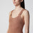 Domino Metallic Cocoa one-piece swimsuit