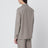 Double-breasted wool jacket in taupe color
