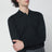 Polo noir en laine