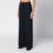 Navy blue wool-blend trousers