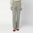 Sage green cotton trousers