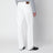 Jeans bianco con dettagli effetto biker