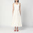 Ivory dress with a bow on the back
