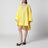 Paysan tunic dress in yellow