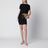Black Mistral viscose jersey dress