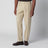 Pantalone écru in cotone e lino