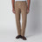 Pantalone beige in cotone e lino