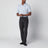 Pantalon noir en coton