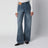 Jeans workwear blu medio in denim