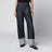 Workwear jeans in indigo denim with twisted turn-up