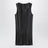 Débardeur Razor Pleat en jersey stretch de polyester noir