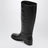 Bottes hautes en cuir noir Dante