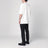 T-shirt oversize blanc en coton