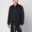 Black bomber with zipper