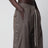 Temple Wide Pusher trousers in mud color