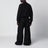 Bauhaus Flight ribbed cotton bomber jacket in black