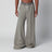 Geth Belas Weite Hose aus Baumwolljersey, grau