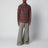 Geth Belas Weite Hose aus Baumwolljersey, grau
