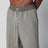 Geth Belas Weite Hose aus Baumwolljersey, grau