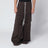 Dark powder grey nylon Double Cargo Jumbo Belas trousers