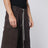 Dark powder grey nylon Double Cargo Jumbo Belas trousers