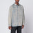 Jumbo shirt in pearl vintage denim