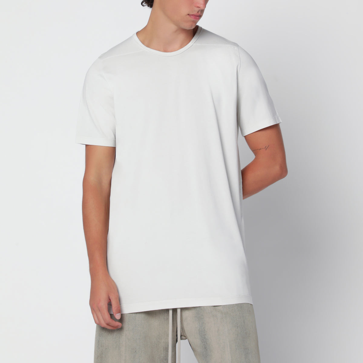 T-shirt Level color latte in cotone