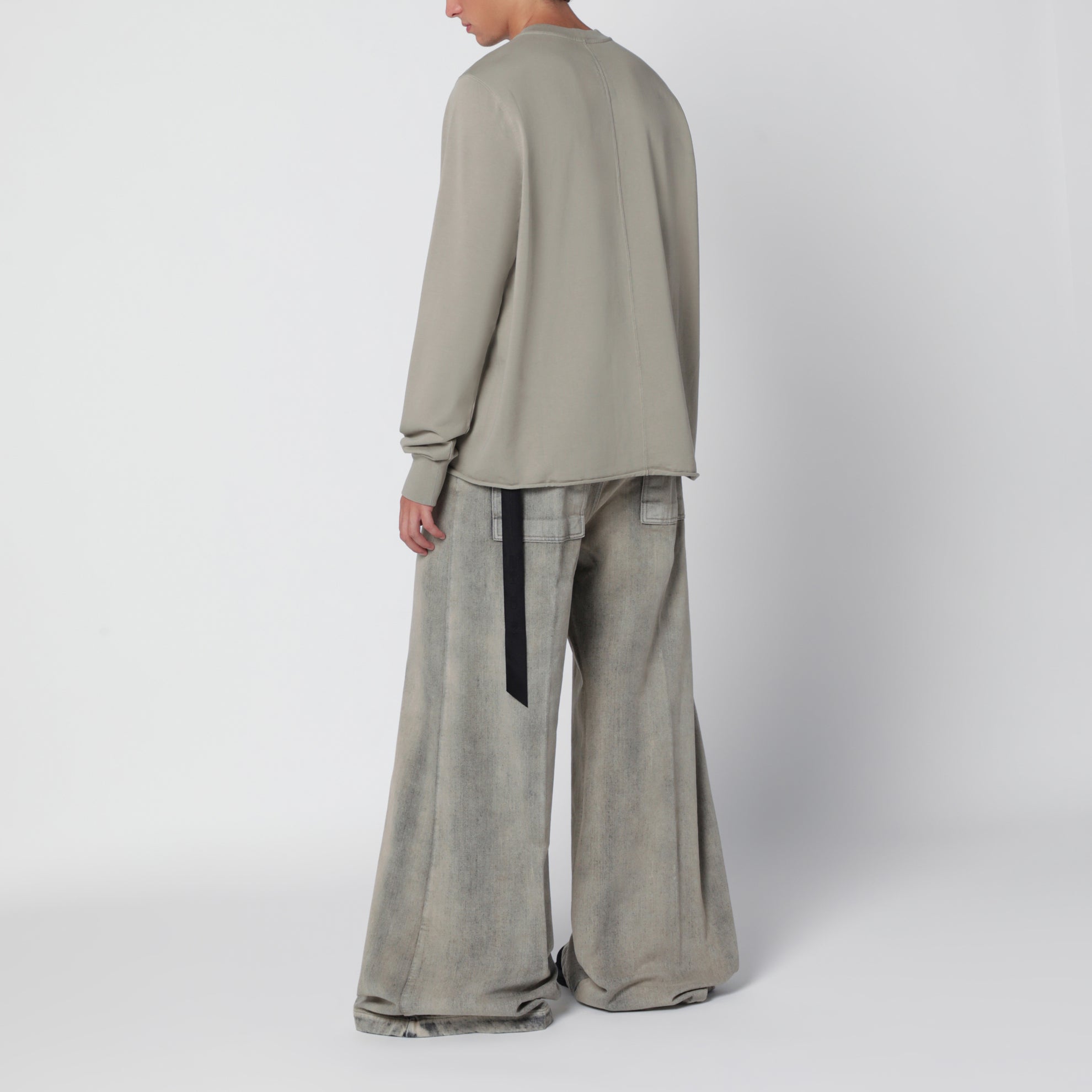 Sweat-shirt Tower gris en coton
