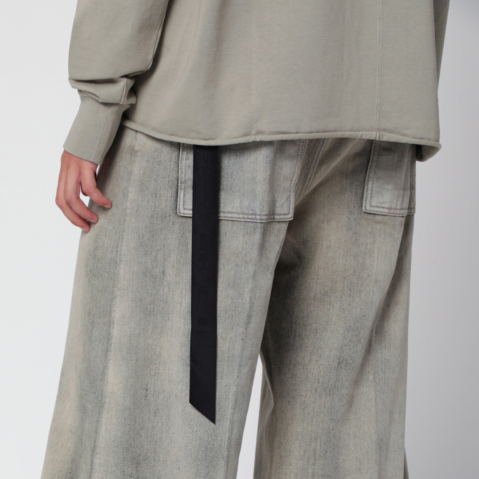 Sweat-shirt Tower gris en coton