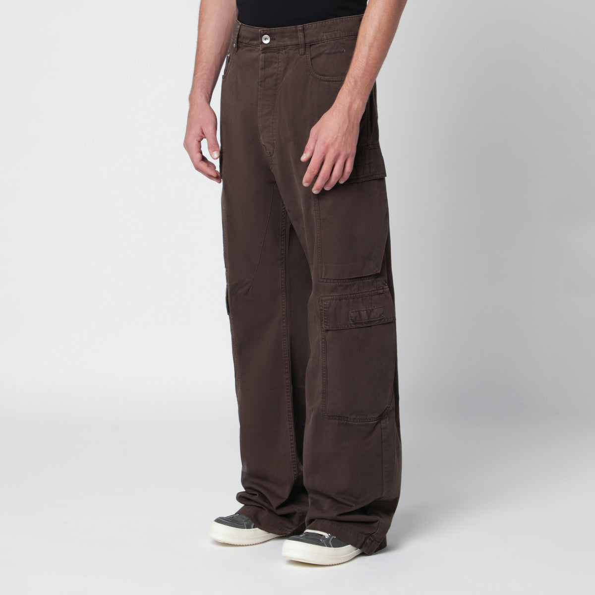 Double Cargo Dark Dust Jeans aus Baumwolle