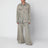 Chemise oversize en denim délavé gris minéral