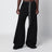 Pusher trousers in cotton, Black