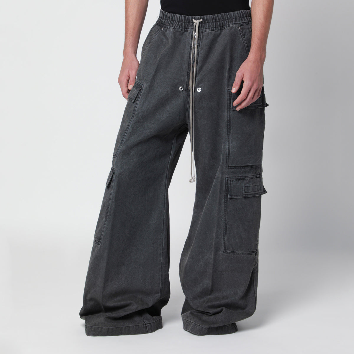 Jumbo Belas Gravel Cotton Cargo Pants