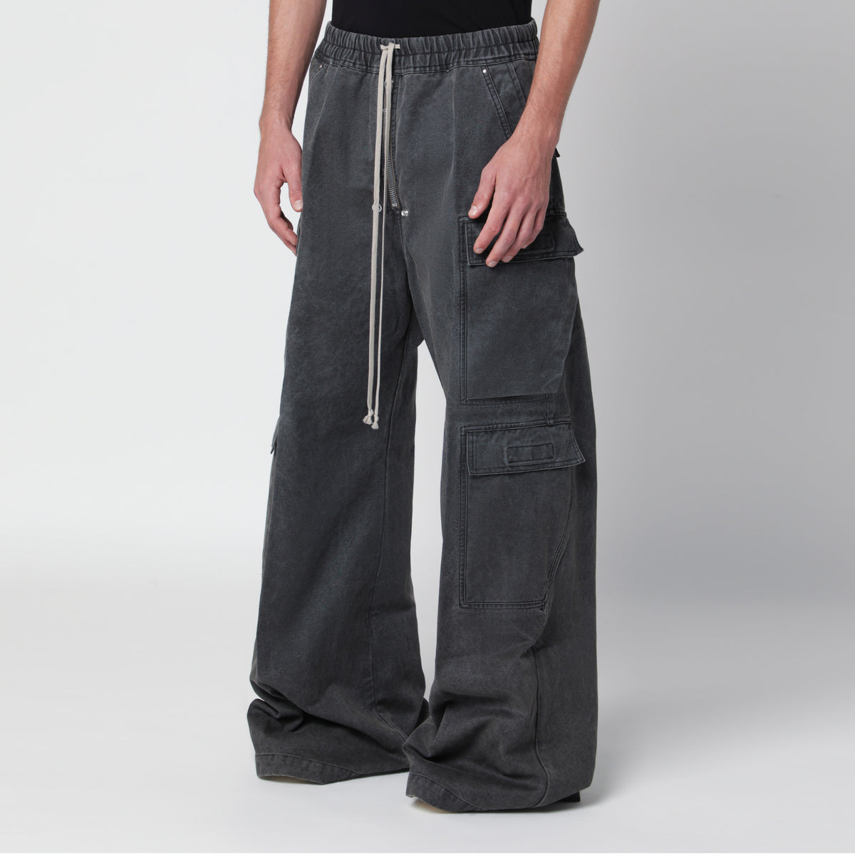 Jumbo Belas Gravel Cotton Cargo Pants