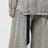 Wide-Leg-Hose aus mineralgrauem Washed-Denim