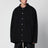 Black oversized jacket in cotton