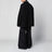 Black oversized jacket in cotton