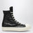 Sneakers Tower nere/bianco latte in denim Megacrust