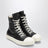 Sneakers Tower nere/bianco latte in denim Megacrust