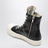 Sneakers Tower nere/bianco latte in denim Megacrust