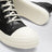 Sneakers Tower nere/bianco latte in denim Megacrust