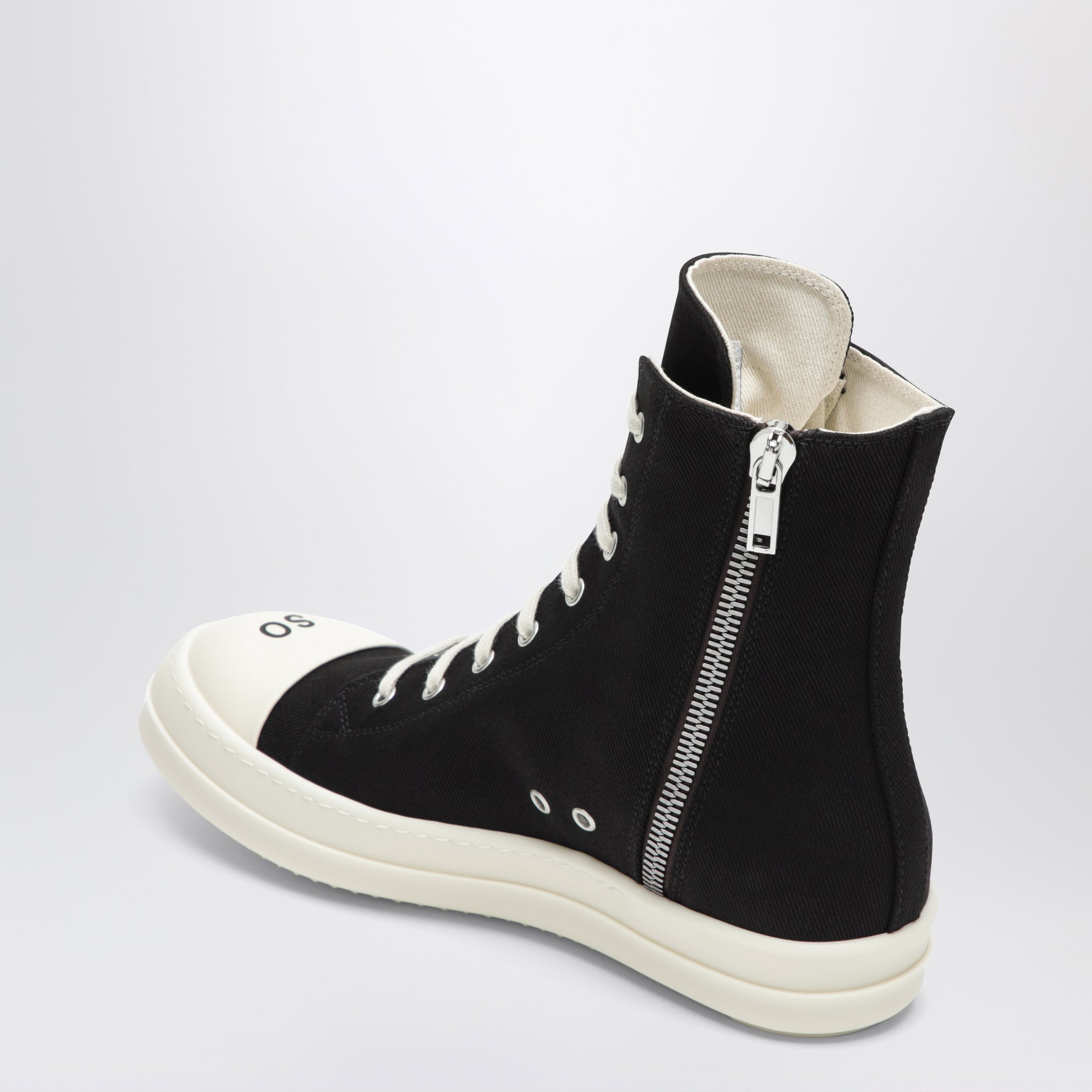 Sneaker Tower nere/bianco latte "So Cunt"
