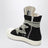 Baskets Megalace noires en denim