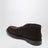Dark brown suede ankle boots