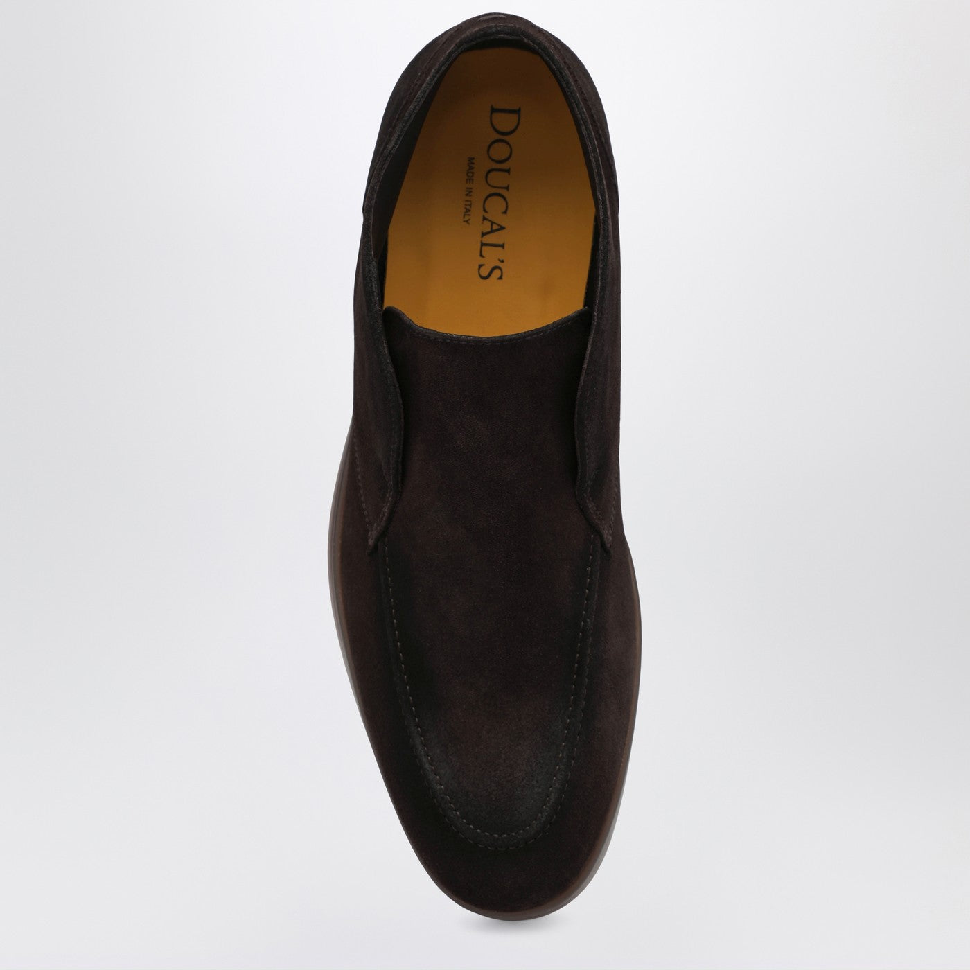 Desert boot senza lacci in suede marrone
