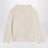 Pull ivoire en laine mélangée